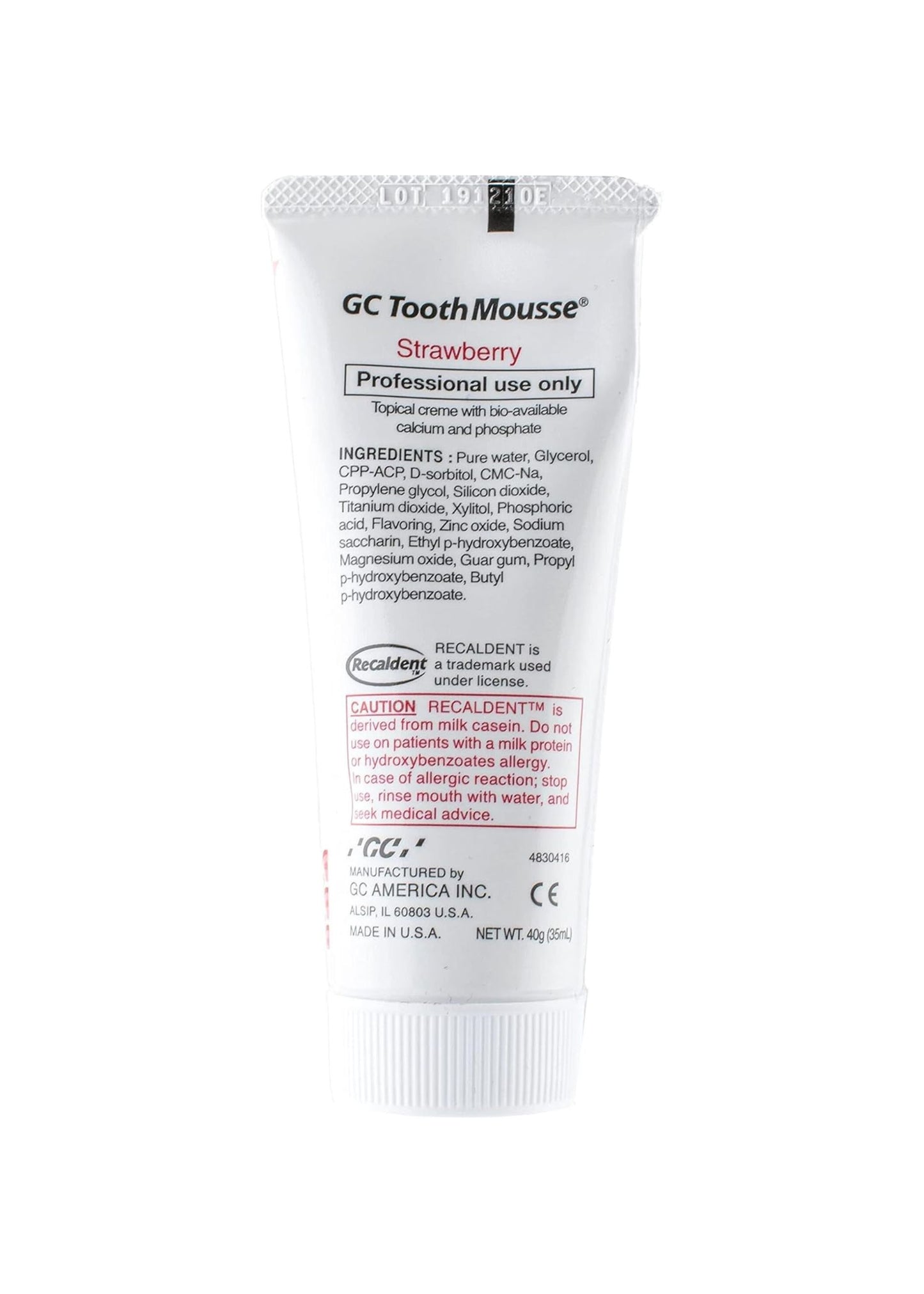 GC Tooth Mousse Fragola