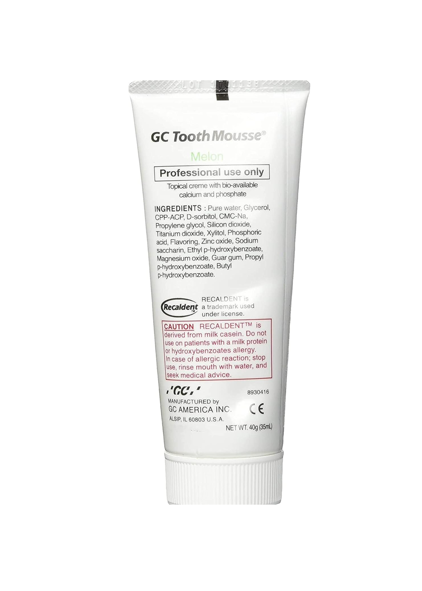 GC Tooth Mousse Melone